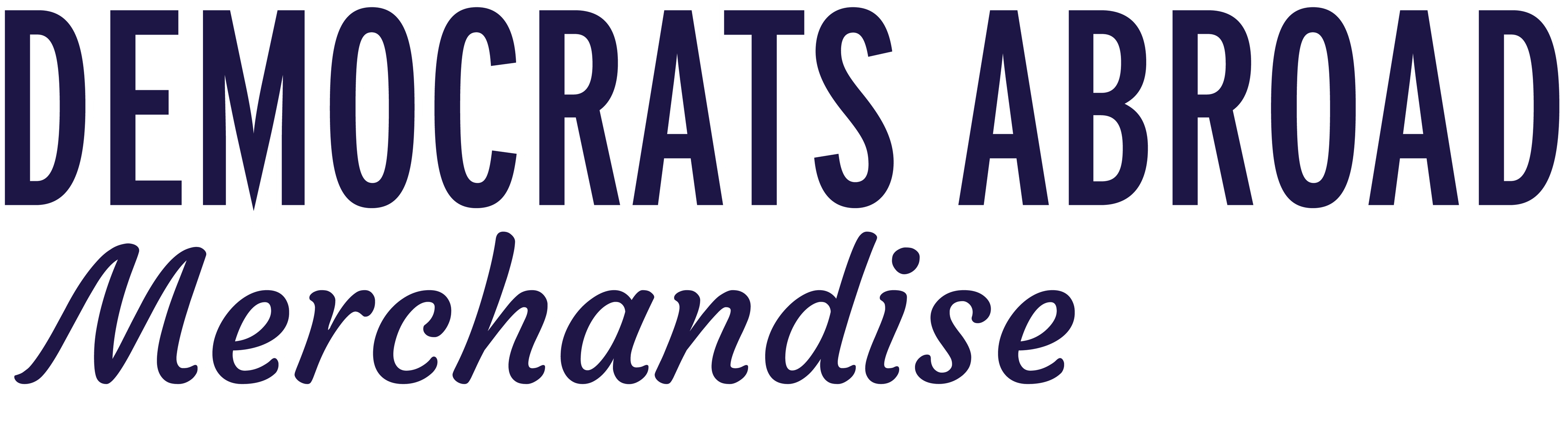 Democrats Abroad Merchandise
